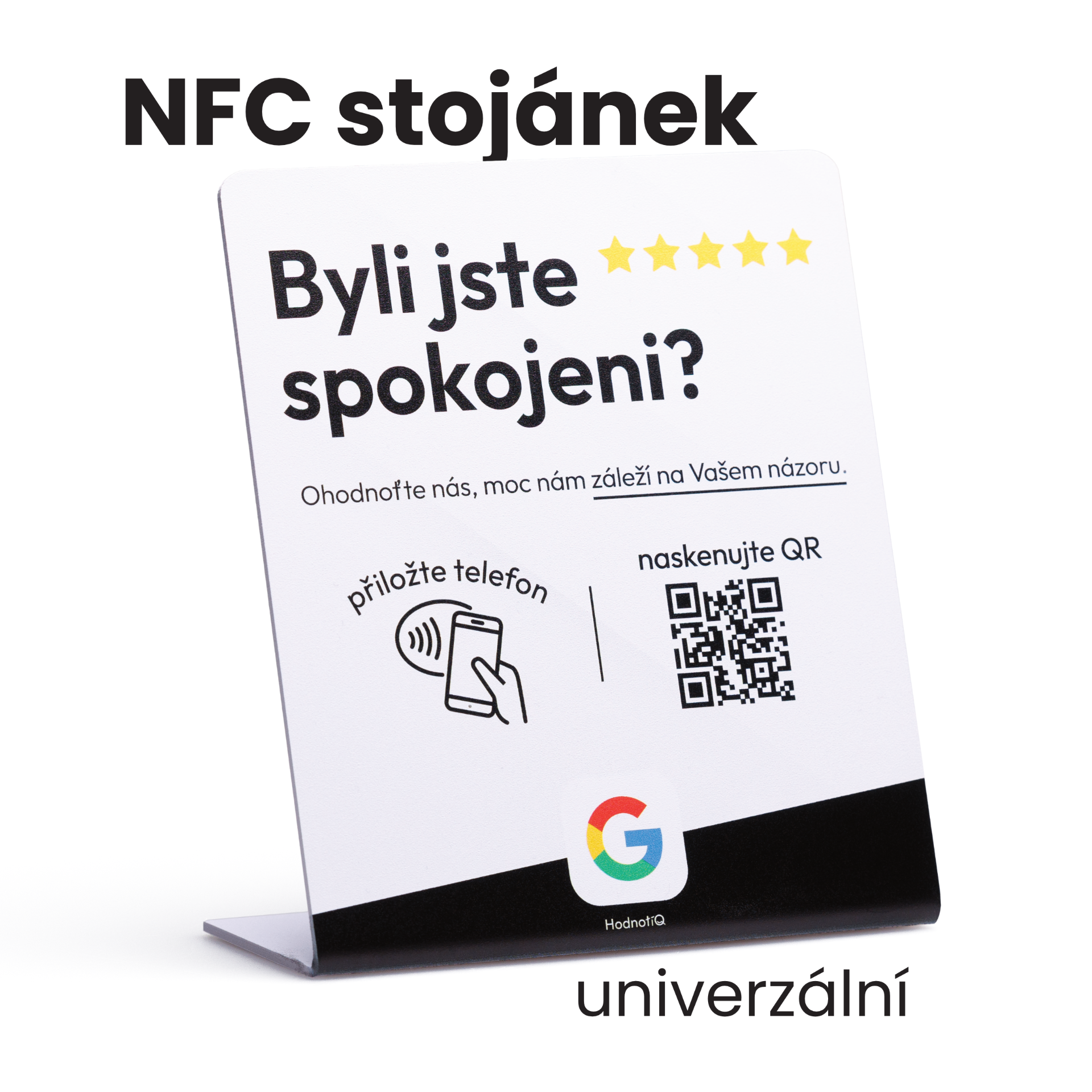 NFC stojánek - univerzální