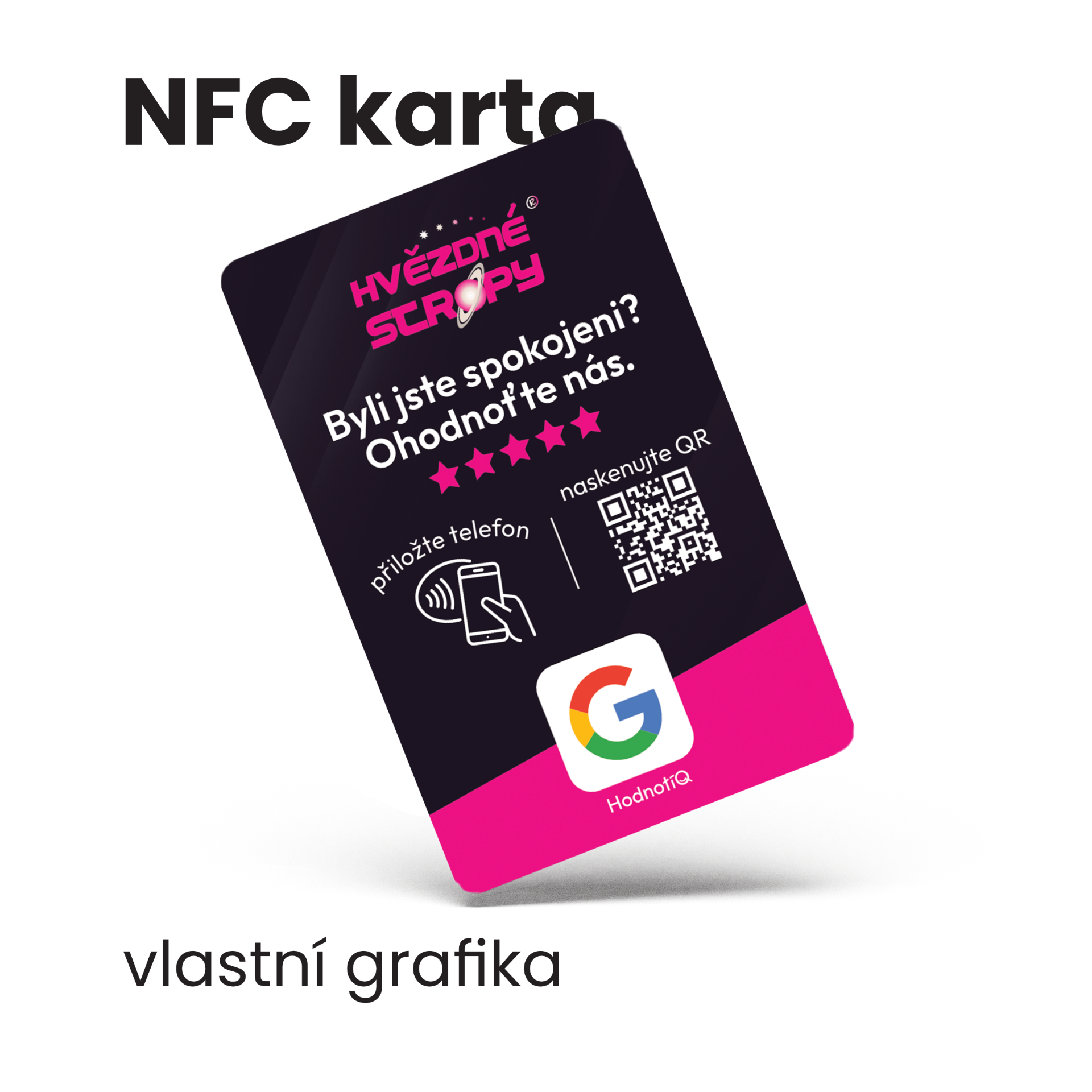 NFC karta - vlastní grafika
